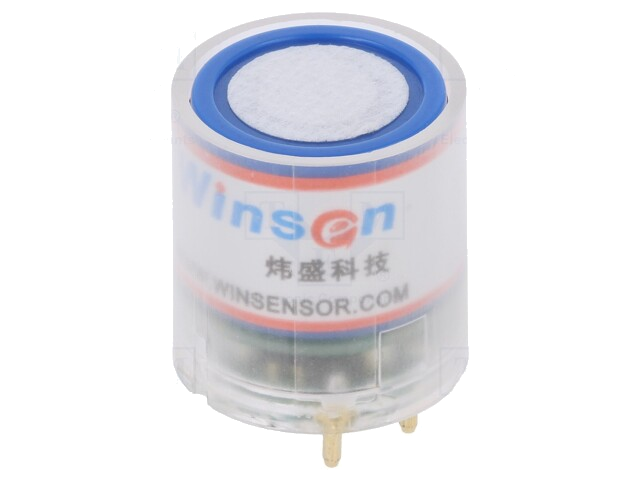 Sensor: gas; koolmonoxide (CO); Bereik: 0÷10000ppm; ZE03; ZE03-PIN Sensor: gas; koolmonoxide (CO); Bereik: 0÷10000ppm; ZE03; ZE03-PIN